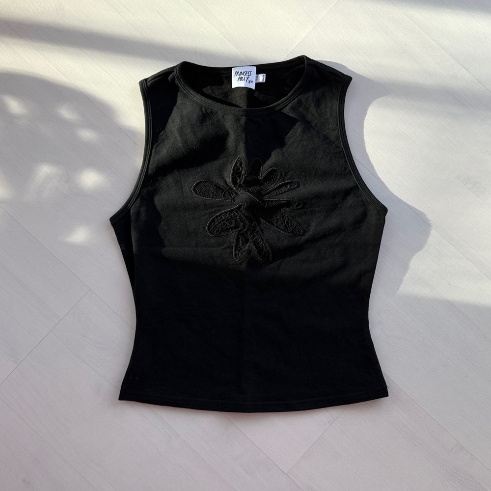 Princess Polly Mellifluous Top Black